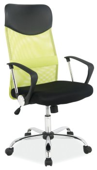 Кресло SIGNAL компьютерное поворотное Q-025 Зеленый - Черный